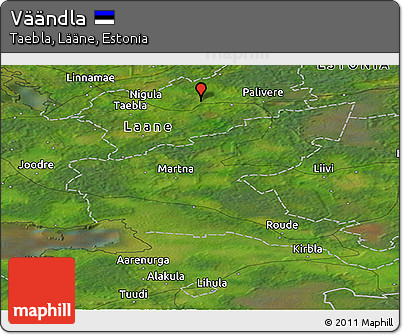Satellite Panoramic Map of Väändla