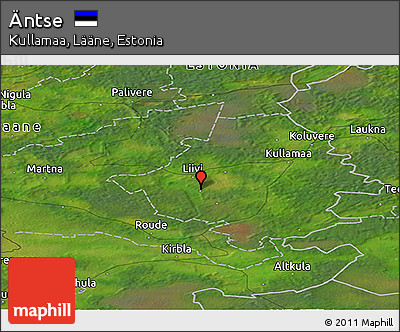 Satellite Panoramic Map of Äntse