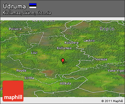 Satellite Panoramic Map of Üdruma