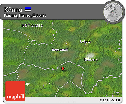 Satellite 3D Map of Kõnnu