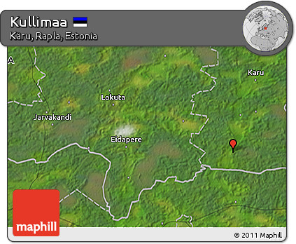 Satellite 3D Map of Kullimaa
