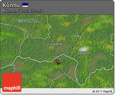 Satellite 3D Map of Kõnnu