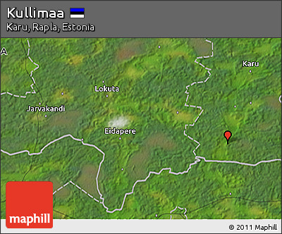 Satellite 3D Map of Kullimaa