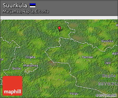 Satellite 3D Map of Suurküla