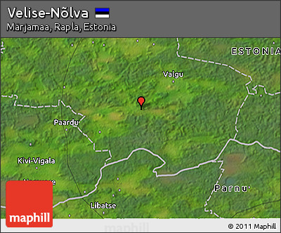 Satellite 3D Map of Velise-Nõlva
