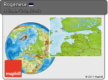 Physical Location Map of Rogenese