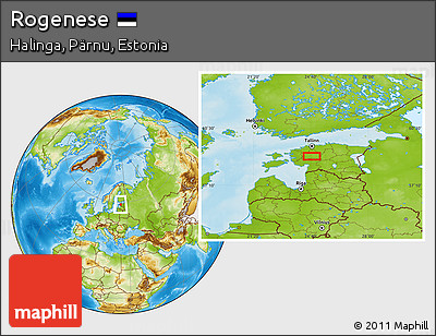 Physical Location Map of Rogenese