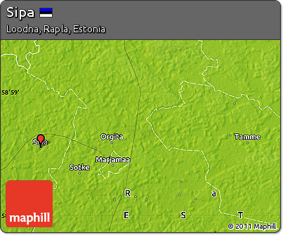 Physical Map of Sipa