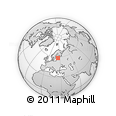Outline Map of Orgita, rectangular outline
