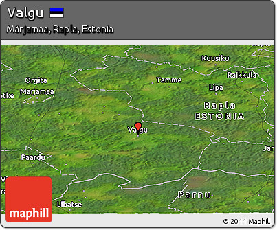 Satellite Panoramic Map of Valgu