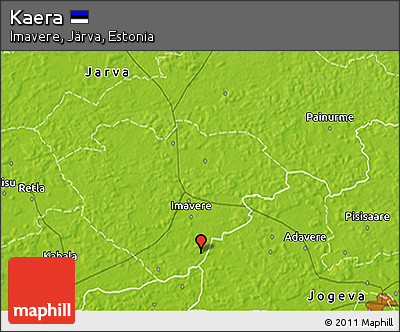 Physical 3D Map of Kaera