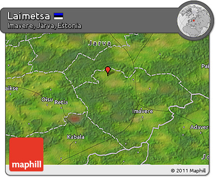 Satellite 3D Map of Laimetsa