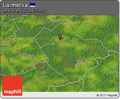 Satellite 3D Map of Laimetsa