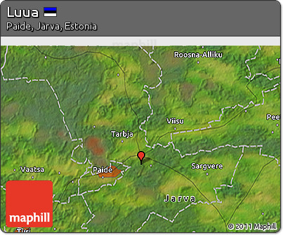 Satellite 3D Map of Luua
