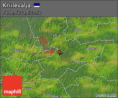 Satellite 3D Map of Kriilevälja