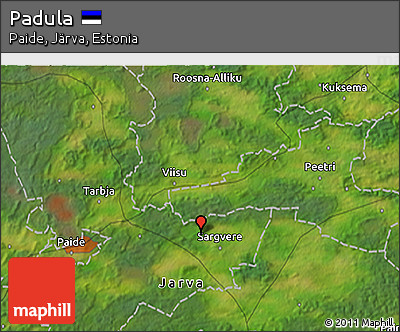 Satellite 3D Map of Padula