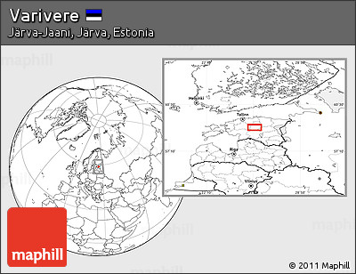 Blank Location Map of Varivere