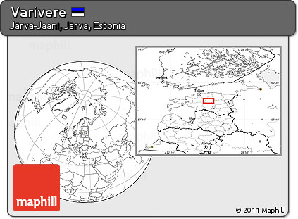 Blank Location Map of Varivere