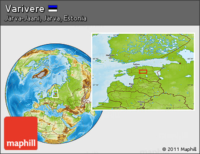Physical Location Map of Varivere