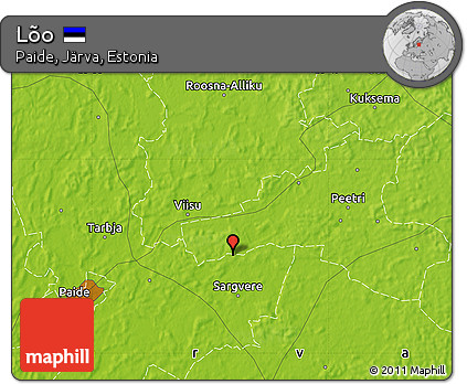 Physical Map of Lõo