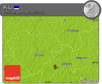 Physical Map of Pilu
