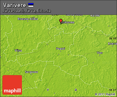 Physical Map of Varivere