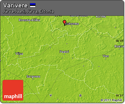 Physical Map of Varivere