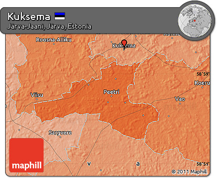 Political Map of Kuksema
