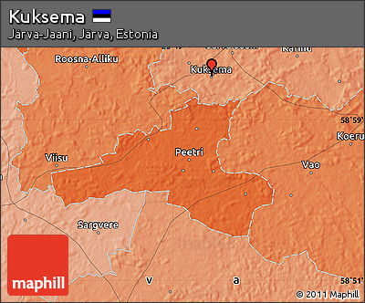 Political Map of Kuksema