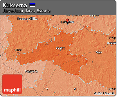Political Map of Kuksema