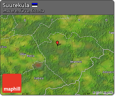 Satellite Map of Suureküla