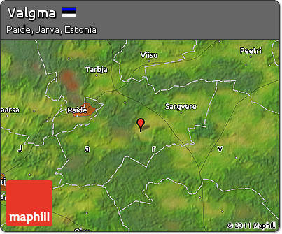 Satellite Map of Valgma