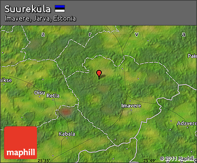 Satellite Map of Suureküla