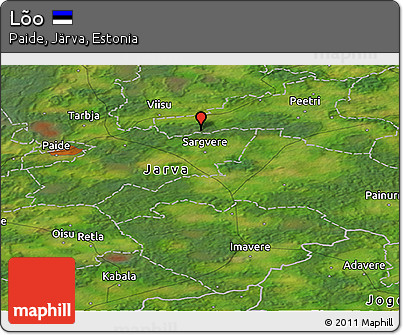 Satellite Panoramic Map of Lõo