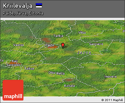 Satellite Panoramic Map of Kriilevälja