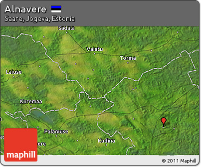 Satellite 3D Map of Alnavere
