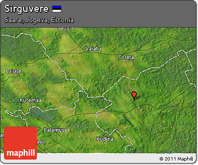 Satellite 3D Map of Sirguvere