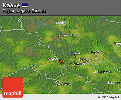 Satellite 3D Map of Kaave