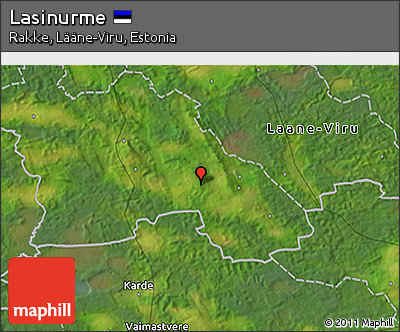 Satellite 3D Map of Lasinurme