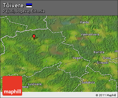 Satellite 3D Map of Tõivere