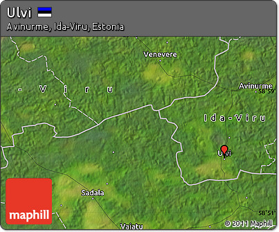 Satellite Map of Ulvi