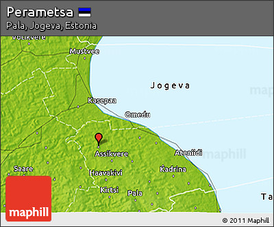 Physical 3D Map of Perametsa