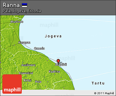 Physical 3D Map of Ranna