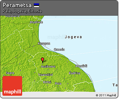Physical 3D Map of Perametsa
