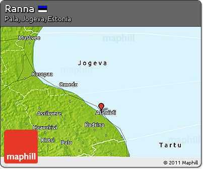 Physical 3D Map of Ranna
