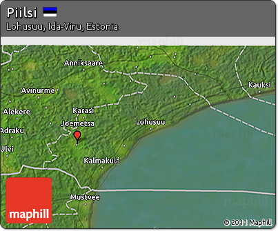 Satellite 3D Map of Piilsi