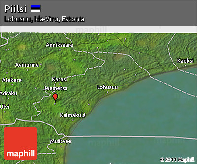 Satellite 3D Map of Piilsi