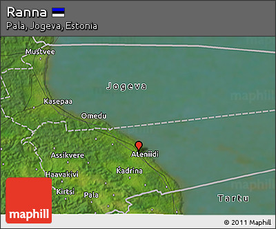 Satellite 3D Map of Ranna