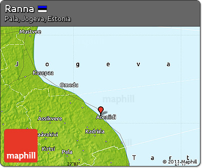 Physical Map of Ranna