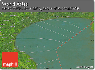 Satellite Map of the Area around 58° 51' 53" N, 27° 16' 29" E
